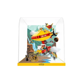 LIGHT YOUR BRICKS Compatibility LEGO 80046 Cloud Chaser Display Case Monkie Kid Model Accessories