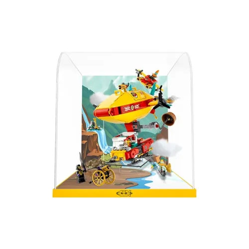 LIGHT YOUR BRICKS Compatibility LEGO 80046 Cloud Chaser Display Case Monkie Kid Model Accessories