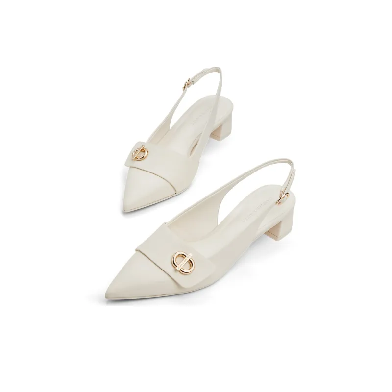 CHARLES&KEITH Small Ck One Strap Sandals 3.6cm Women's-2