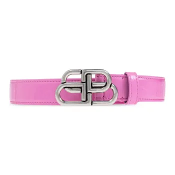 Balenciaga Logo Buckle Belt
