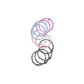 Pea Hair Tie Macaron 5-Piece Set Slim