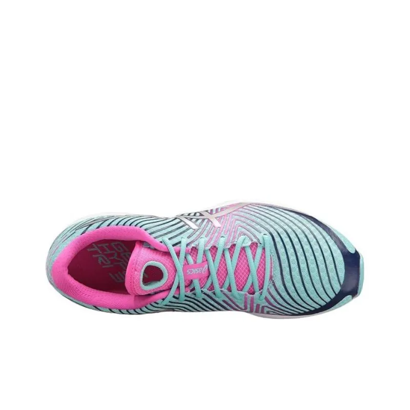 Asics Gel Hyper Tri 3 Anti Slip And Wear Resistant Breathable Low Top Running Shoes Women's Blue Red-2