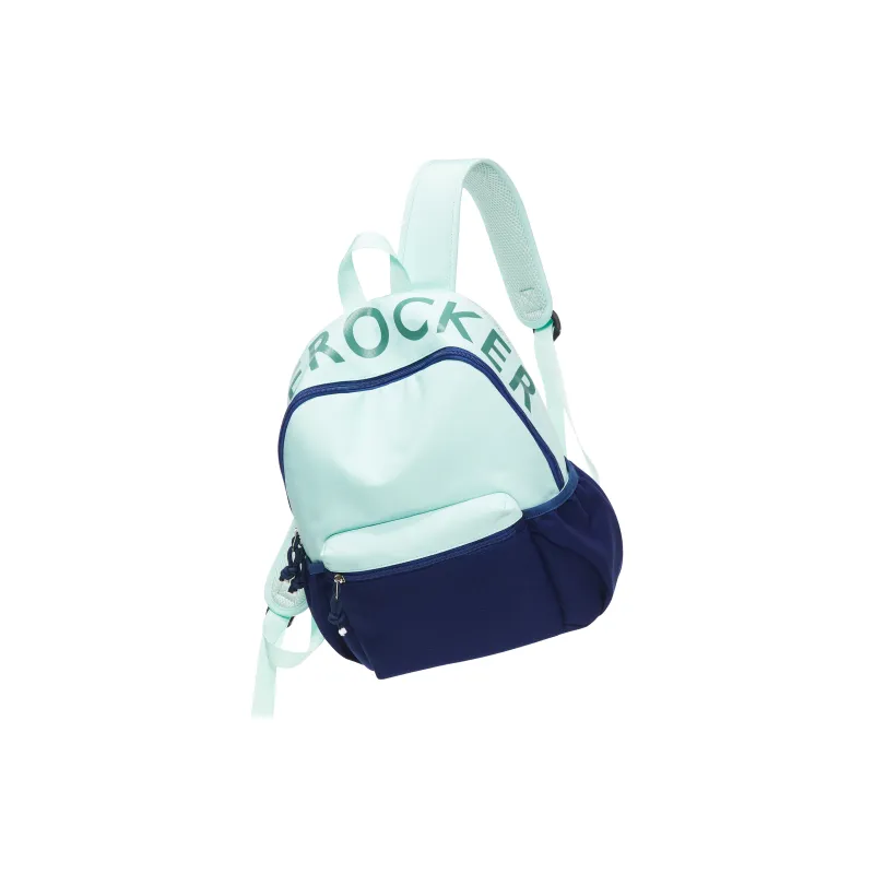 Werocker Fabric Backpack Unisex Yellow Blue/Blue Green/Classic Black-11