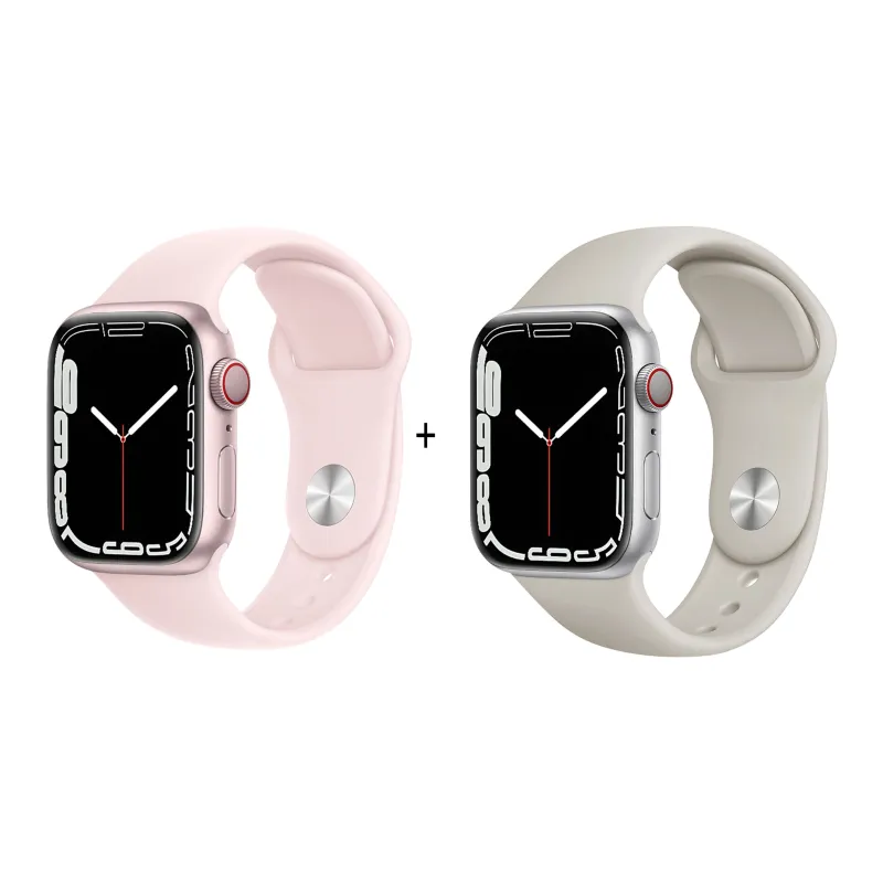 ZHISHENG Apple Compatibility Watch Band 38 45mm Watch Dial All Silicone Material-12