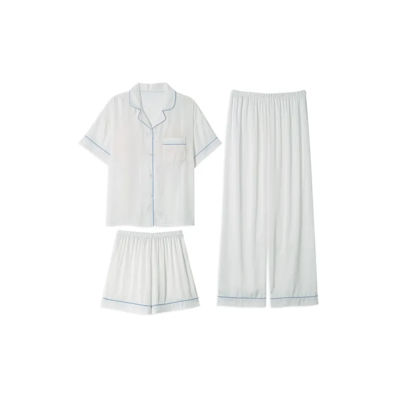 Qiao Ni Tong Pajama Set Women's Black Fist-15
