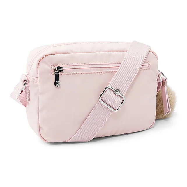 Kipling Polyamide Crossbody Bag Small Size Unisex Primrose Pink Ding-2