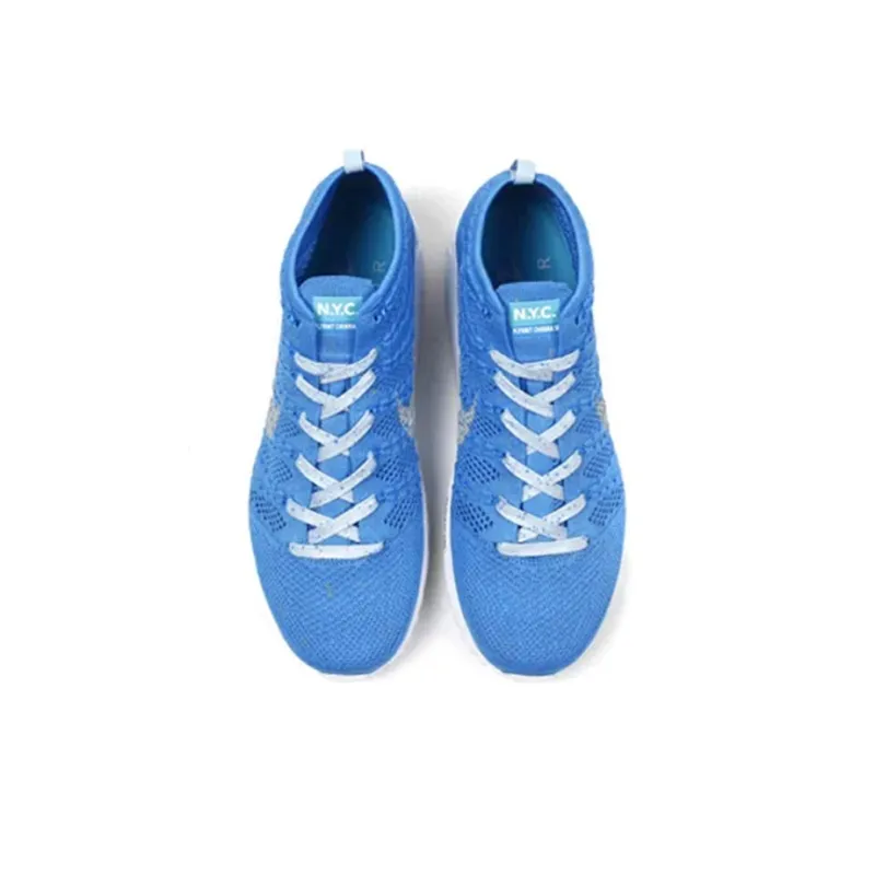 Nike Lunarmax Flyknit Chukka Nyc Blue Glow-3