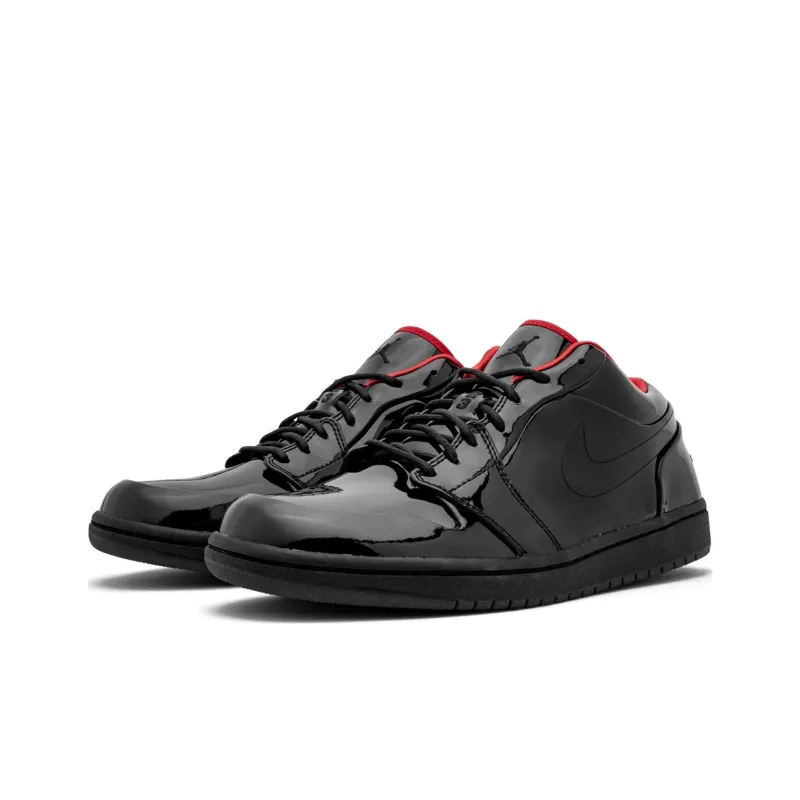 Jordan Air Jordan 1 Phat Low Anti-Slip And Wear-Resistant Lightweight Low-Top Vintage Basketball Shoes Men's Black-2