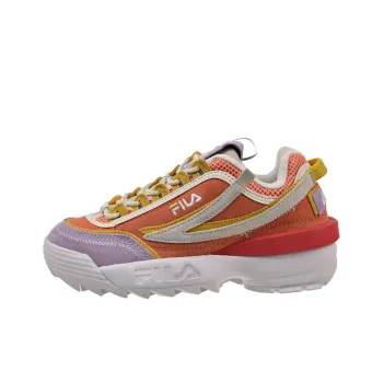 FILA Disruptor 2 Anti-Slip Wear-Resistant Low-Top Running Shoes Women's Purple