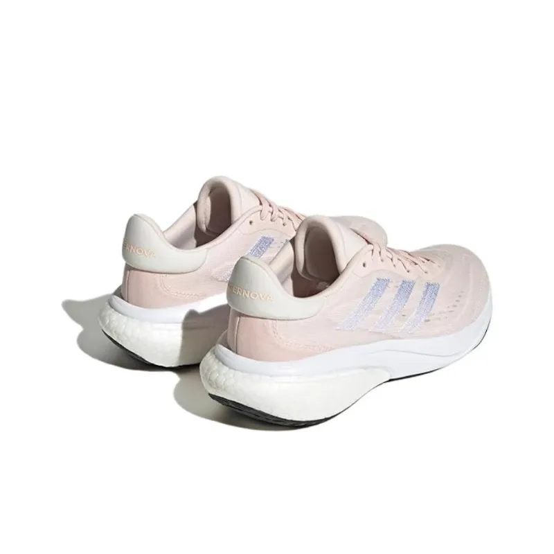 Adidas Supernova 3 Slip-Resistant Low-Top Casual Running Shoes Women's Pink-4