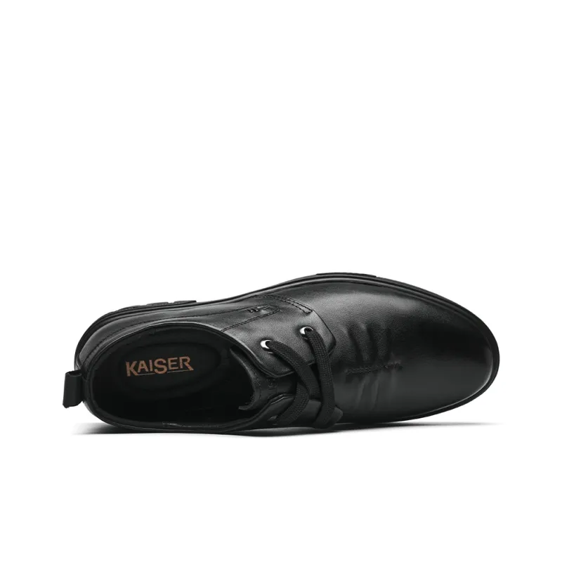 KAISER Dress Shoes Men Low Top Black-12