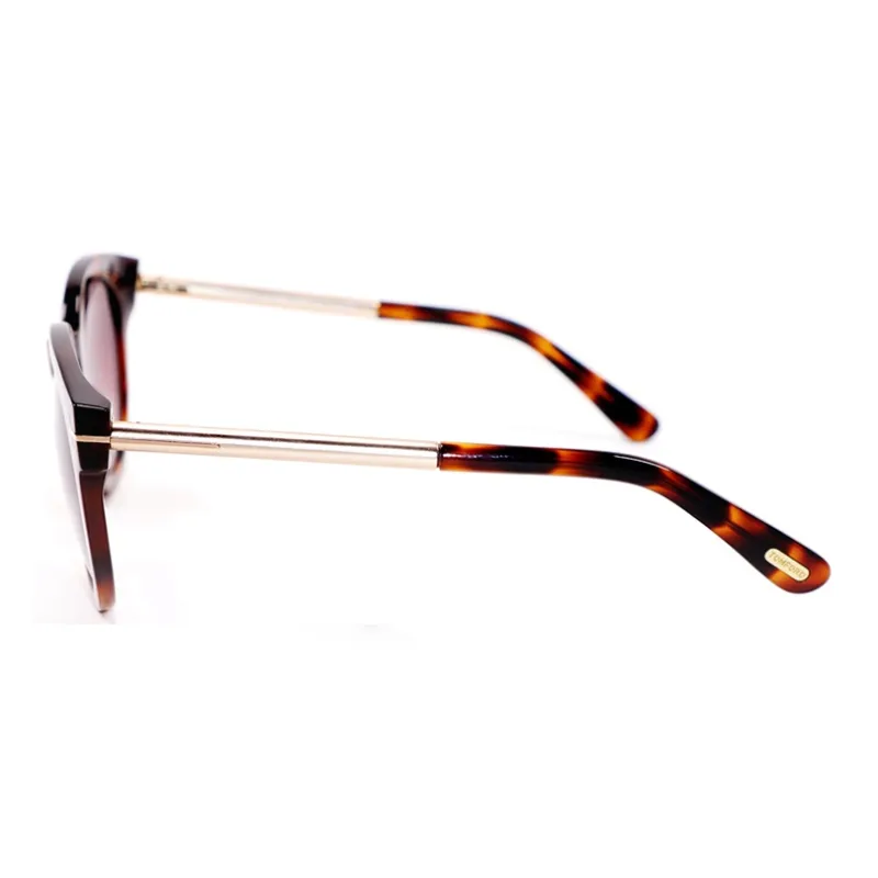 TOM FORD Butterfly Sunglasses Unisex Tortoiseshell-2