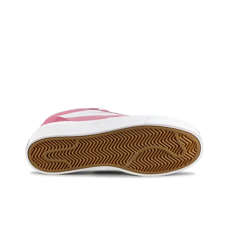 ZUIBANG Anti Slip And Wear Resistant Breathable Low Top Skateboard Shoes Women's Pink White-5