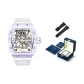 Purple Shell White