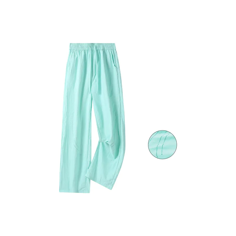 TESTUNG Casual Pants Unisex Black-30