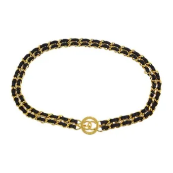 CHANEL 1982 Medallion Chain Belt