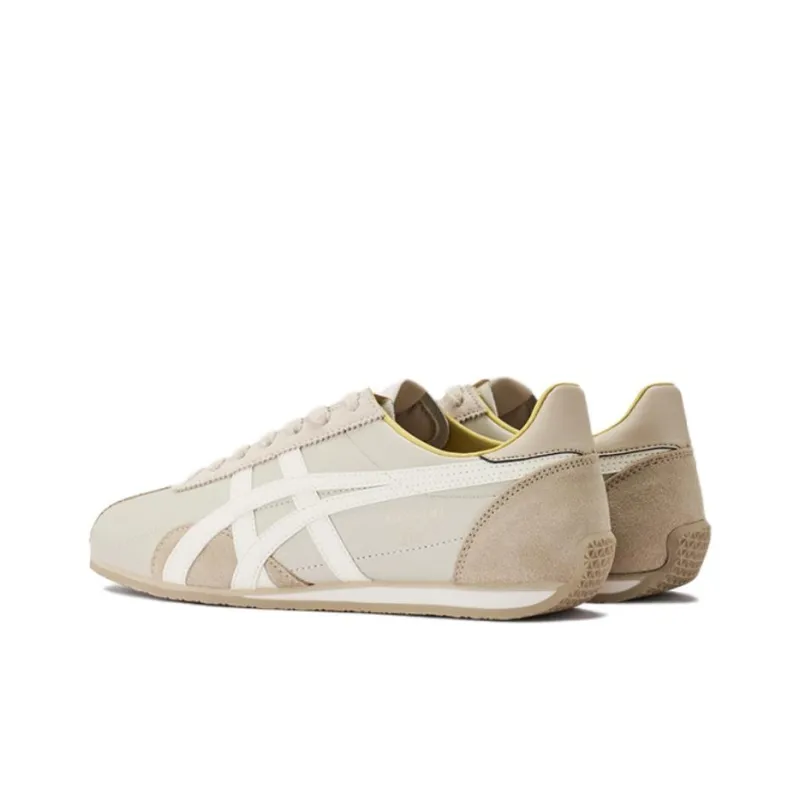 Onitsuka Tiger Runspark Anti Slip And Wear Resistant Lightweight Low Top Casual Shoes Unisex Beige-3