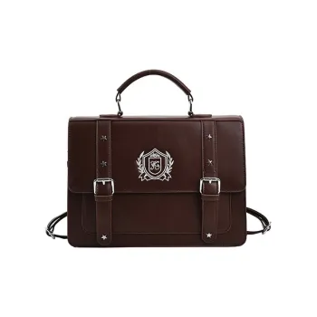 JANE KLAIN PU Backpack Tubas Women's Brown/Black
