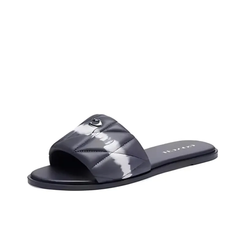 COACH Slide Slippers Women's Marine Blue-2