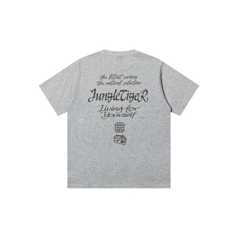 JUNGLE TIGER T Shirt Unisex White-9