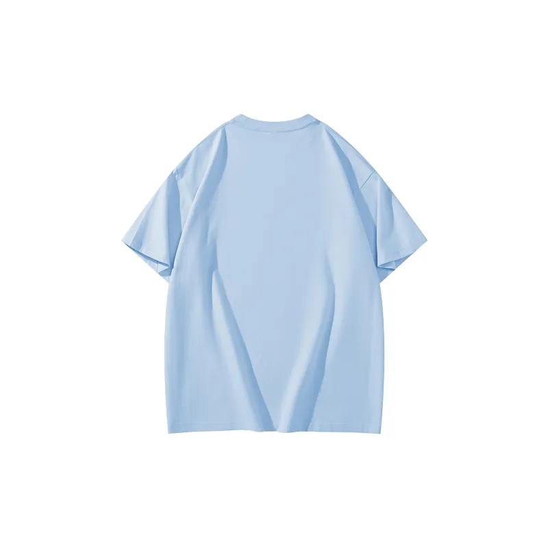 PEIMENG Short Sleeved T Shirts Unisex Comes With Necklace-13
