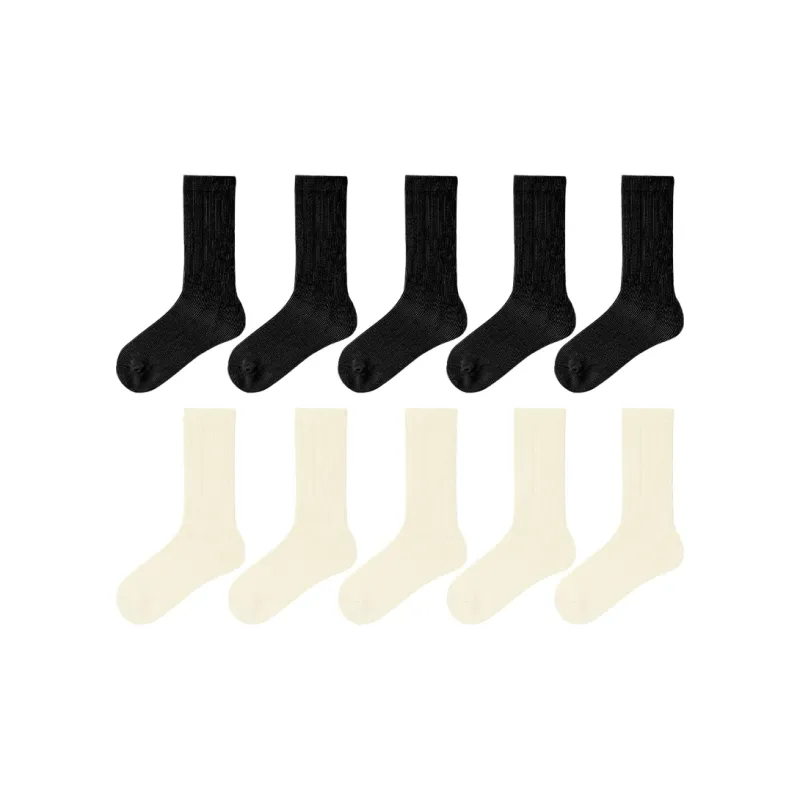 MADALLO Specification Knee High Socks Women's Combo Set-17