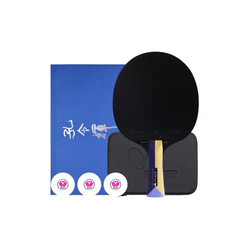 Butterfly Ping Pong Paddles Unisex Black/Red-1