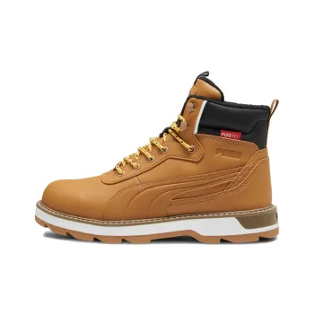 PUMA Desierto V3 Slip Resistant Shock Absorbers High Top Skateboard Shoes Men's Brown