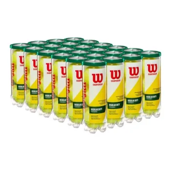Wilson Championship Regular Duty Tennis Balls Training Ball Indoor And Outdoor Yellow
