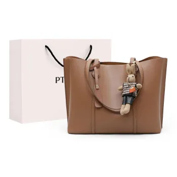 PT'SON Cow Leather Tote Bag Shoulder Bag Regular Women's