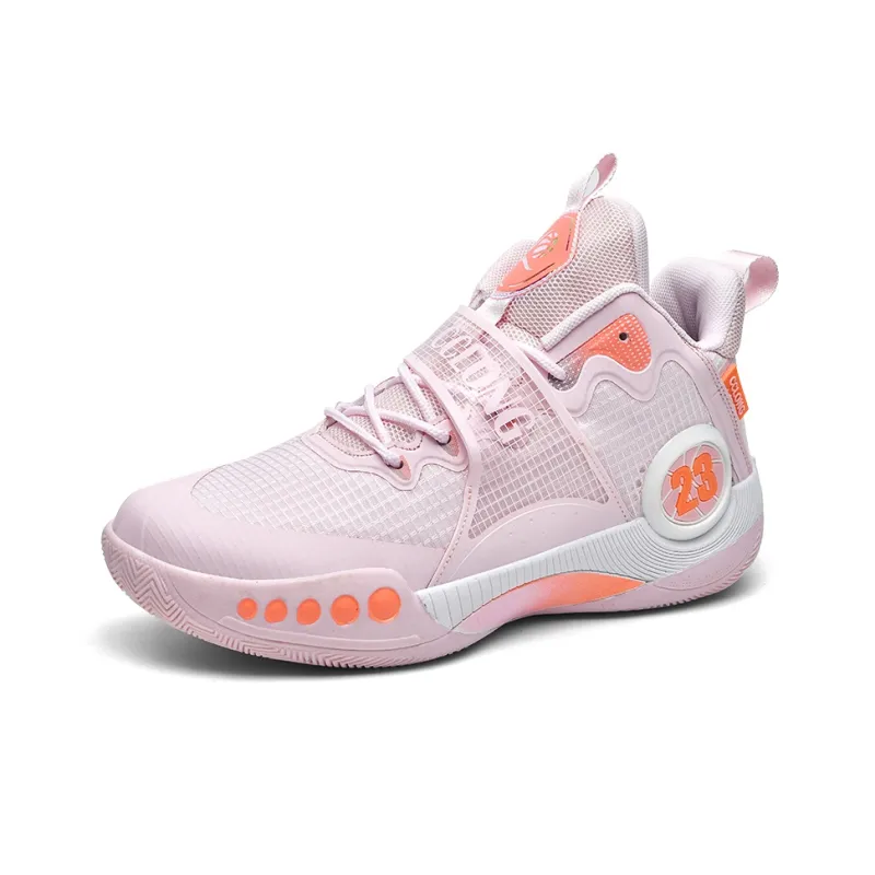 MUSNODO Cushioning, Slip Resistant, Abrasion Resistant, Breathable, Coverage, Rebound Mid Top Basketball Shoes Unisex-1