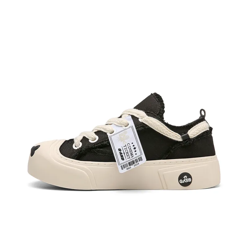 Q-AND Wrapping Anti-Slip Shock-Absorbing And Wear-Resistant Low-Top Skateboard Shoes Unisex-18