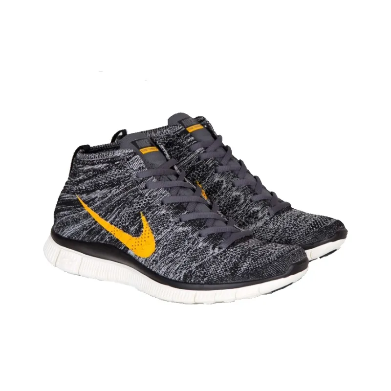 Nike Free Flyknit Chukka Sp 'Grey Orange'-2
