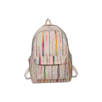Barang Bear Fabric Backpack Regular Women's Rainbow