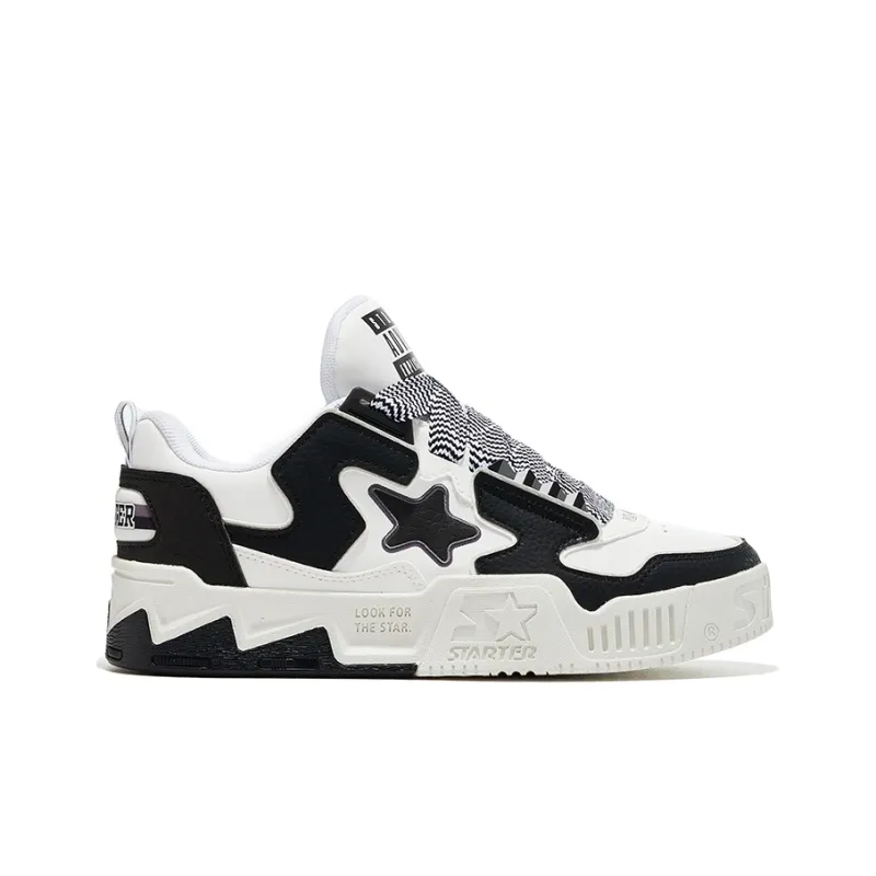 STARTER Vol Series VOL2 Coverage Skateboard Shoes Women's Black White-1