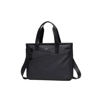 POLO Fabric Briefcase Large Size Men's Black