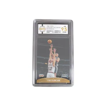 Topps 1998 1999 T122 Tim Duncan Spurs Grading BCTC 9.5 Star Card Product Pass Graded Cards 1 Pc