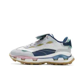 FILA KM2 PO Slip Resistant Casual Shoes Women's Milk White Lunar Rock Gray