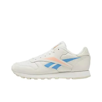 Reebok Classic Leather Sports Casual Shoes 'White Blue' Women's