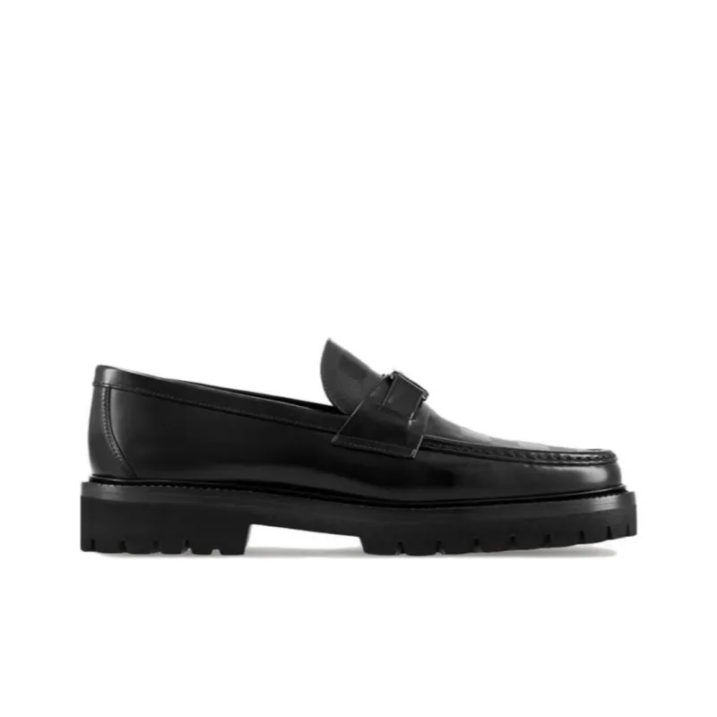LOUIS VUITTON Major Loafers Men's Black-1