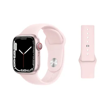 ZHISHENG Apple Compatibility Watch Band 38 45mm Watch Dial All Silicone Material