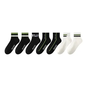 MIIOW Mid-Calf Socks Men's 7 Pack