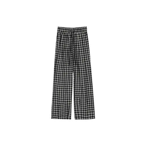 A02 Casual Pants Women's Checkered