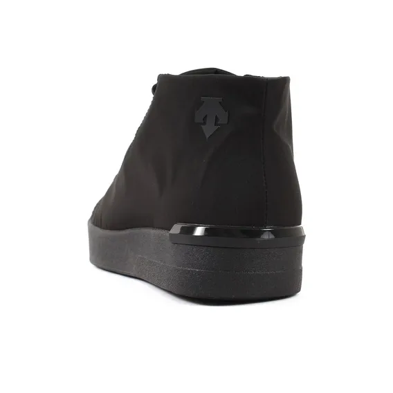 DESCENTE Cushioning, Abrasion Resistant, And Waterproof Mid Top Casual Shoes Men's Black-4