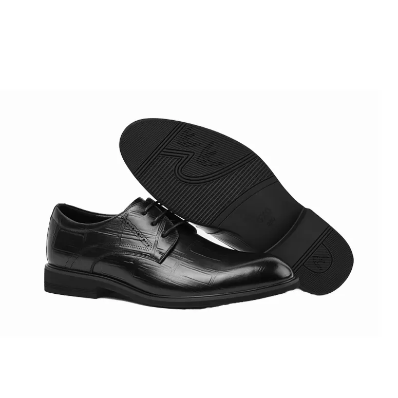 GXG Dress Shoes Men Low Top Regal Black/Elegant Brown-4