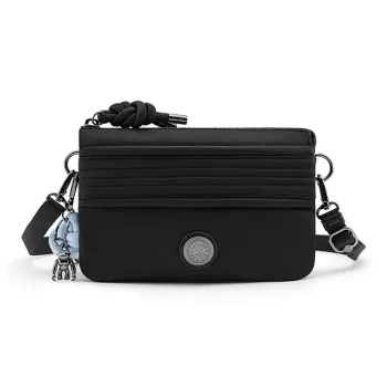 Kipling Polyamide Shoulder Bag Small Size Women's Black