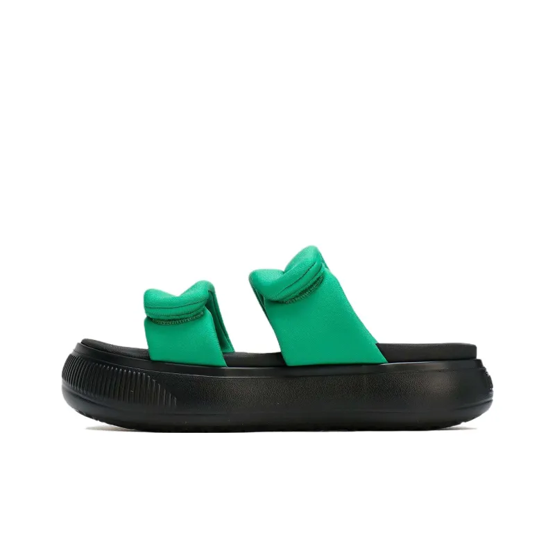 PUMA Mayu Puffy Slides 'Green Black' Women's-0
