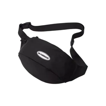 Warrior Nylon Sling Bag Fanny Pack Backpack Crossbody Bag Shoulder Bag Unisex Black