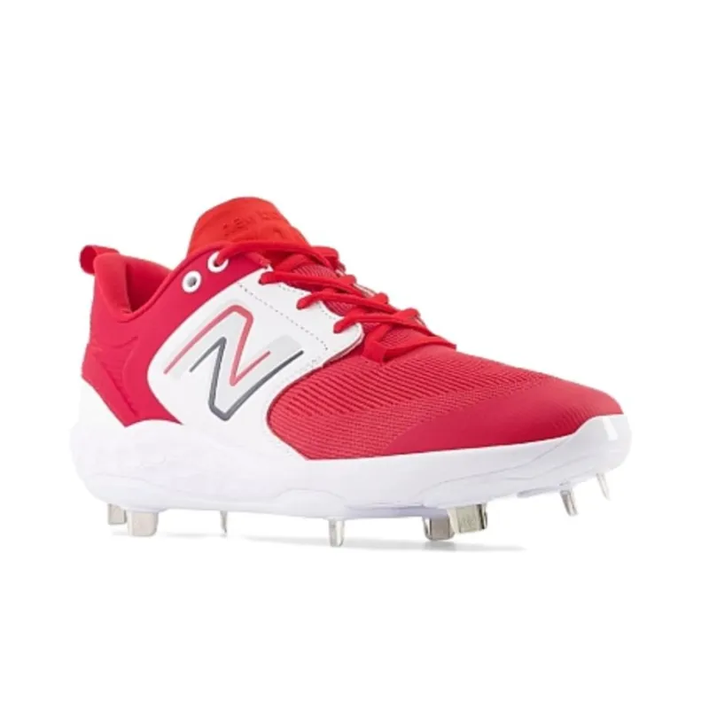 New Balance 3000 V6 X 3000v6 Anti Slip Wear Resistant Low Top Training Shoes Men's Red White-2