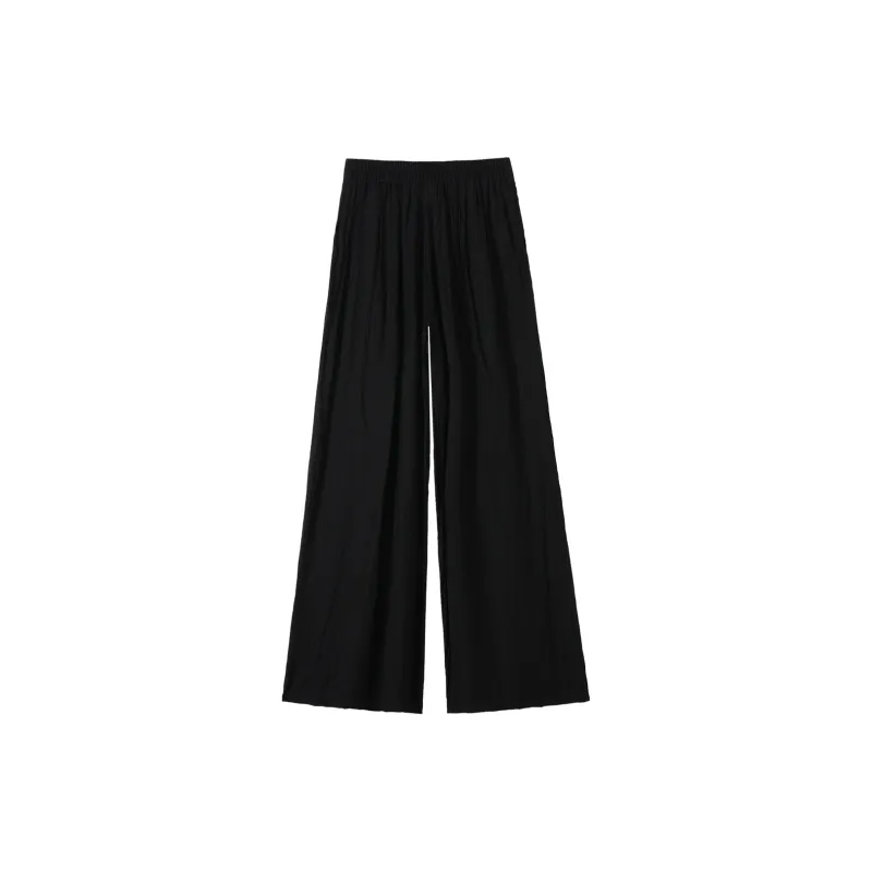 0571 Family Casual Pants Women's Black-1